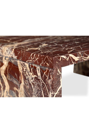 Marble Rectangular Coffee Table | Novi Living Rosa