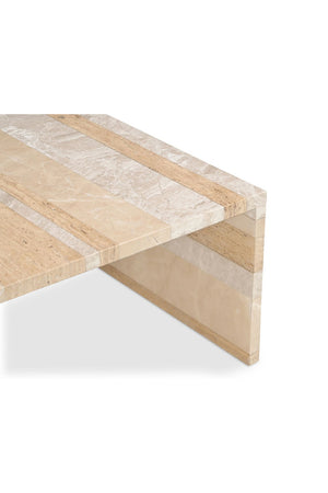 Marble Rectangular Coffee Table | Novi Living Rosa
