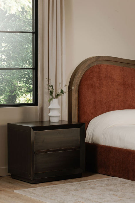 Modern European furniture - Bronze 2-Drawer Nightstand - www.oroa.com