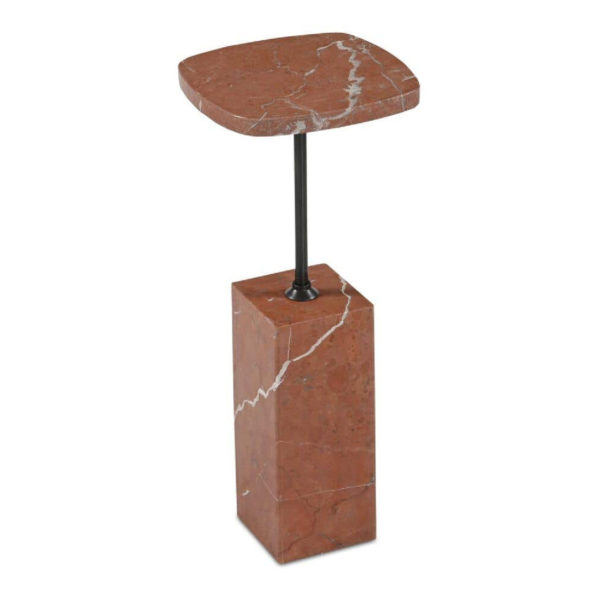 Modern European furniture - Square Stone Side Table - www.oroa.com
