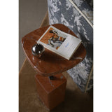 Modern European furniture - Square Stone Side Table - www.oroa.com