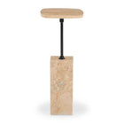 Modern European furniture - Square Stone Side Table - www.oroa.com