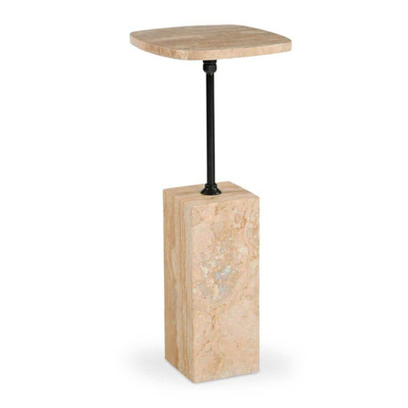Modern European furniture - Square Stone Side Table - www.oroa.com