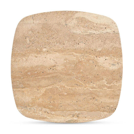 Modern European furniture - Square Stone Side Table - www.oroa.com