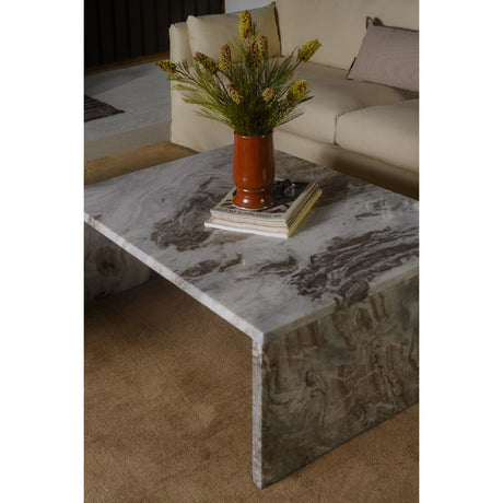 White Marble Coffee Table | Novi Living Rosa