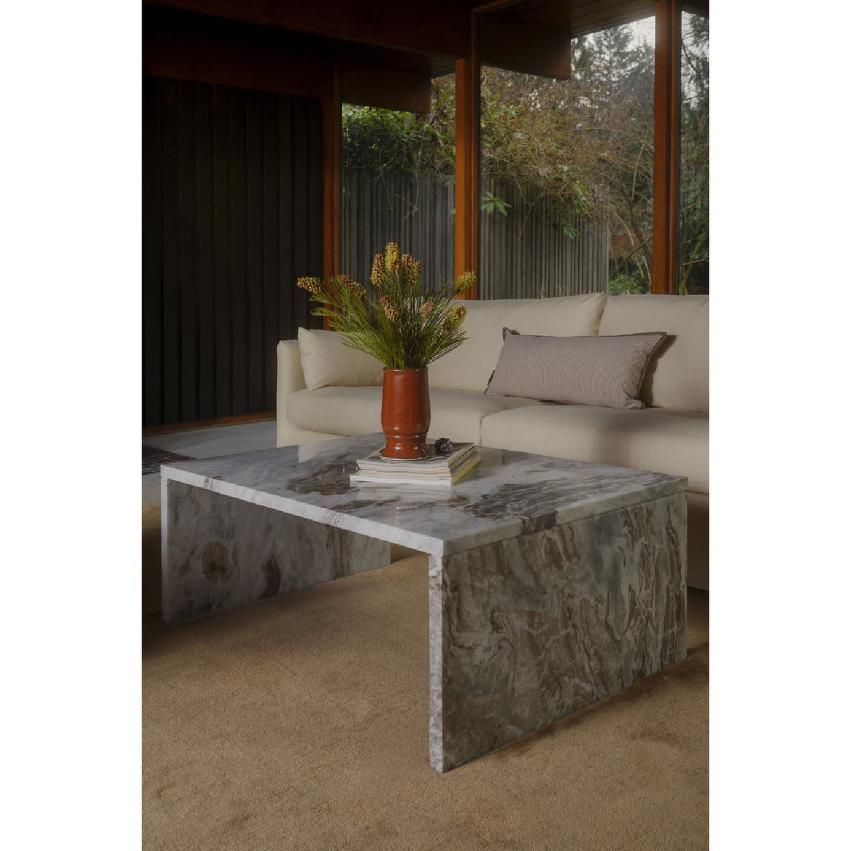 White Marble Coffee Table | Novi Living Rosa