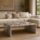White Marble Coffee Table | Novi Living Rosa