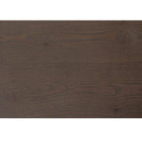 Brown Oak 2-Drawer Nightstand | Novi Living Jenson