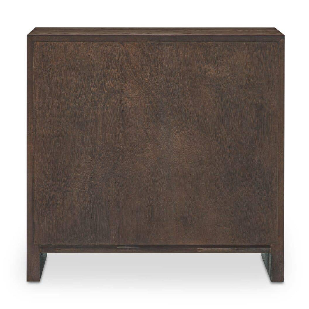 Brown Oak 2-Drawer Nightstand | Novi Living Jenson