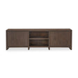 Modern or European furniture - Brown Oak Media Unit - www.oroa.com