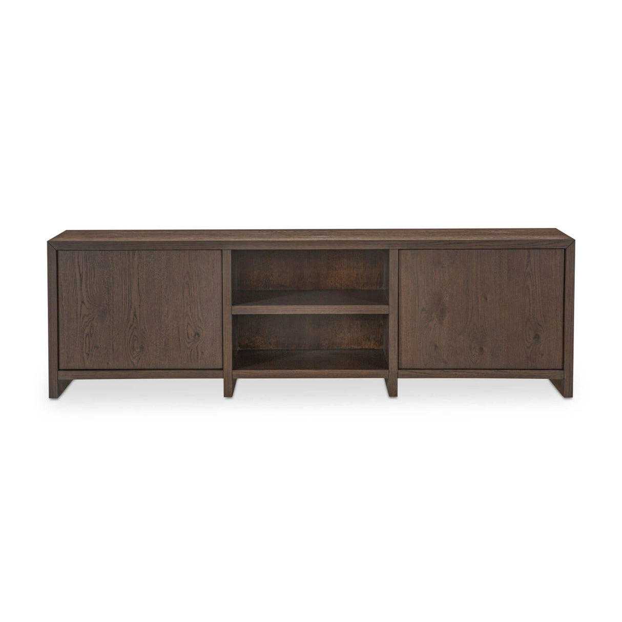 Modern or European furniture - Brown Oak Media Unit - www.oroa.com