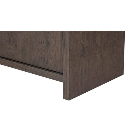 Modern or European furniture - Brown Oak Media Unit - www.oroa.com