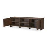 Modern or European furniture - Brown Oak Media Unit - www.oroa.com