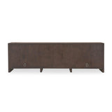 Modern or European furniture - Brown Oak Media Unit - www.oroa.com