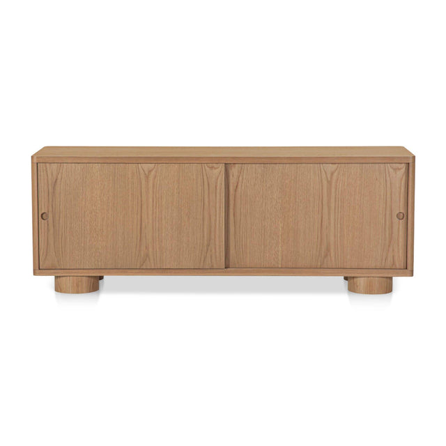 Modern European furniture - Oak Sliding-Door Media Unit - www.oroa.com