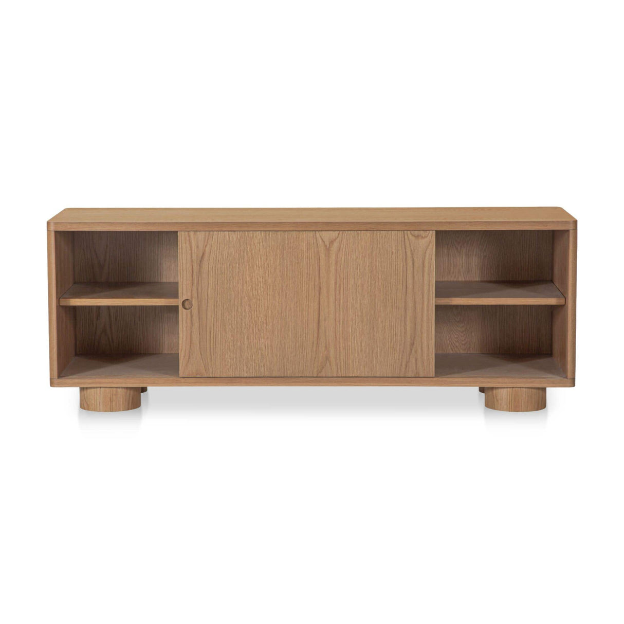 Modern European furniture - Oak Sliding-Door Media Unit - www.oroa.com