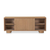 Modern European furniture - Oak Sliding-Door Media Unit - www.oroa.com