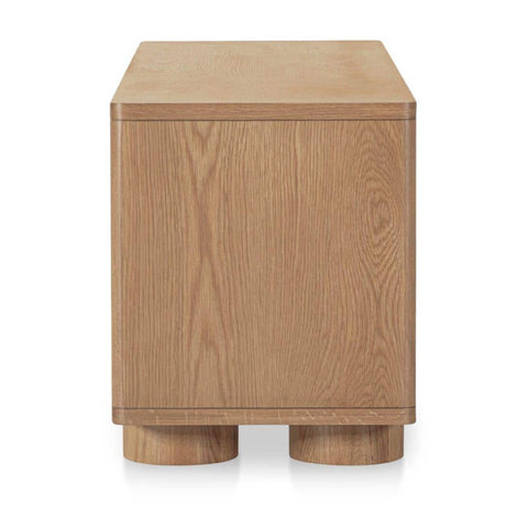 Modern European furniture - Oak Sliding-Door Media Unit - www.oroa.com