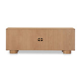 Modern European furniture - Oak Sliding-Door Media Unit - www.oroa.com