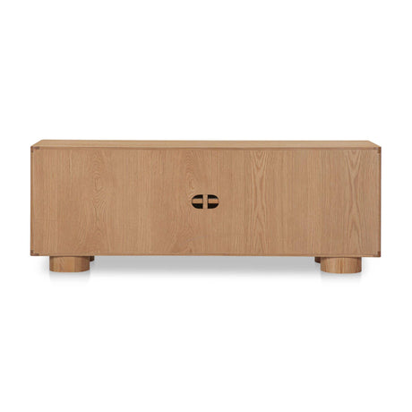 Modern European furniture - Oak Sliding-Door Media Unit - www.oroa.com