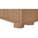 Modern European furniture - Oak Sliding-Door Media Unit - www.oroa.com