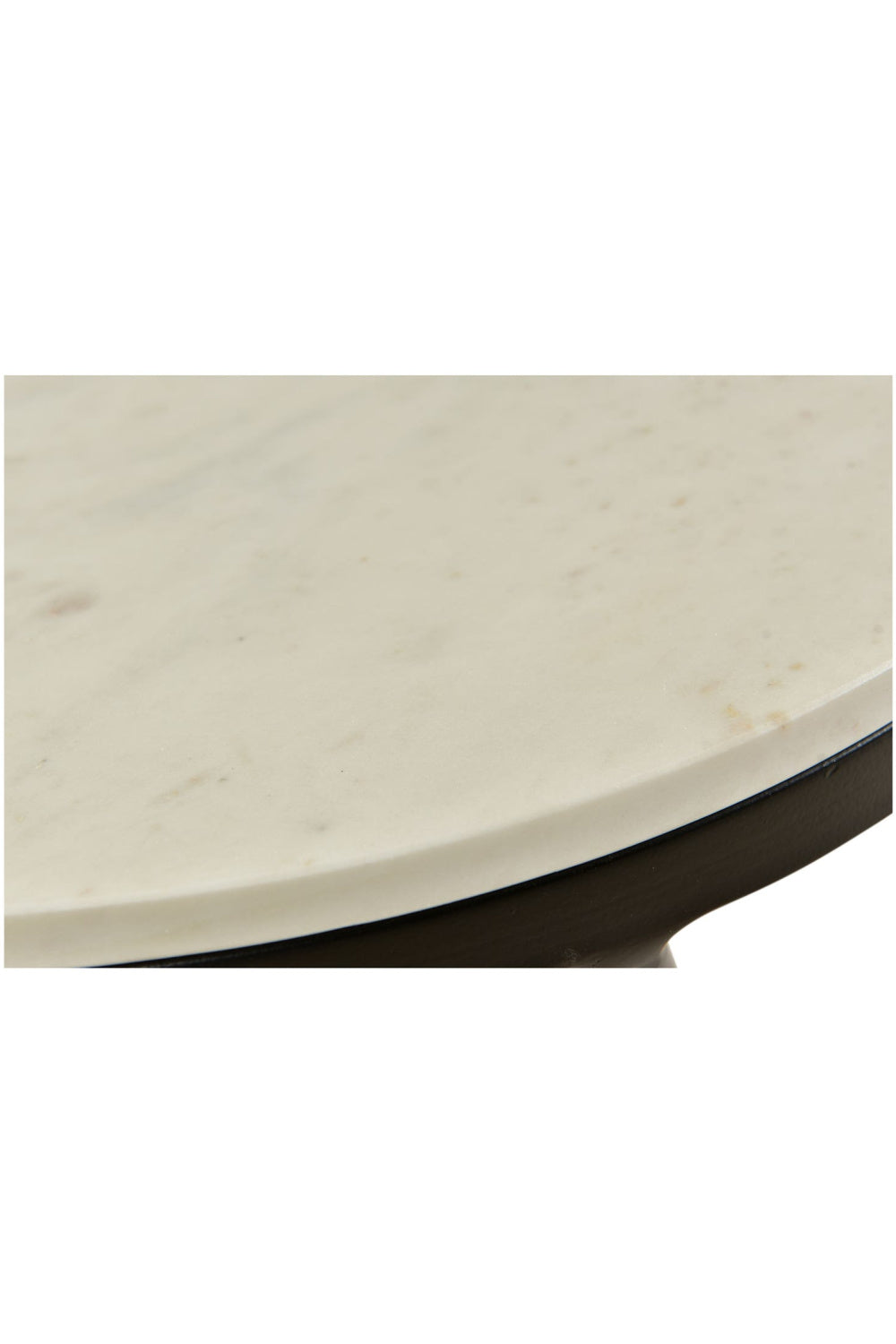 Round Marble Side Table | Novi Living Haley | Oroa.com