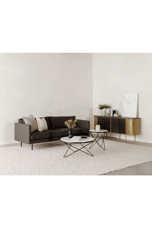 Round Marble Side Table | Novi Living Haley | Oroa.com