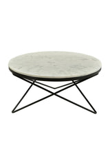 Modern European furniture - White Marble Coffee Table - www.oroa.com