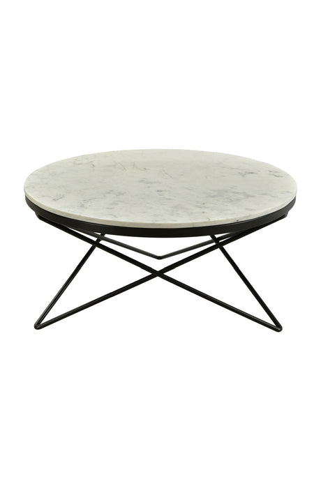 Modern European furniture - White Marble Coffee Table - www.oroa.com