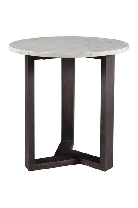 Gray Marble Side Table | Novi Living Jinxx | Oroa.com