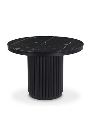 Pillar Base Marble Dining Table | Novi Living Tower | Oroa.com