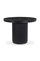 Modern European furniture - Pillar Base Marble Dining Table - www.oroa.com
