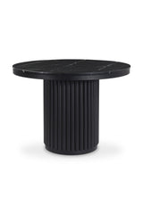 Modern European furniture - Pillar Base Marble Dining Table - www.oroa.com