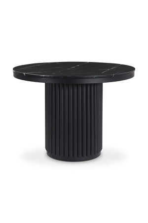 Pillar Base Marble Dining Table | Novi Living Tower | Oroa.com