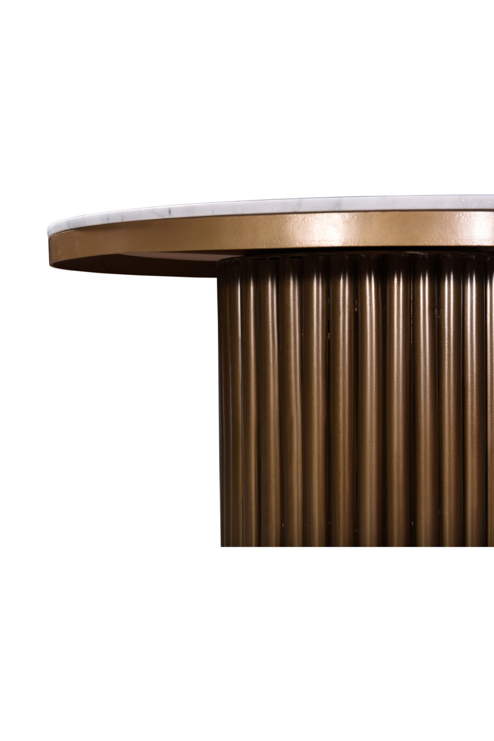 Pillar Base Marble Dining Table | Novi Living Tower | Oroa.com