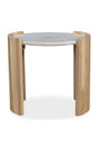 Modern European furniture - White Oak Round Side Table - www.oroa.com