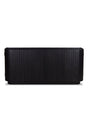 Modern European furniture - Black Acacia 4-Door Sideboard - www.oroa.com