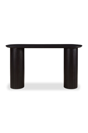 Modern European furniture - Black Acacia Console Table - www.oroa.com