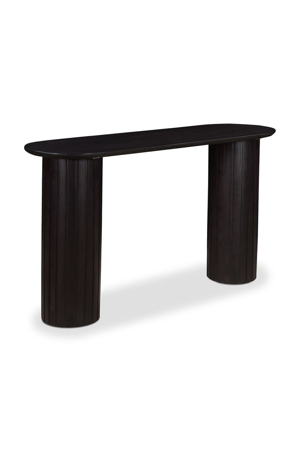 Modern European furniture - Black Acacia Console Table - www.oroa.com