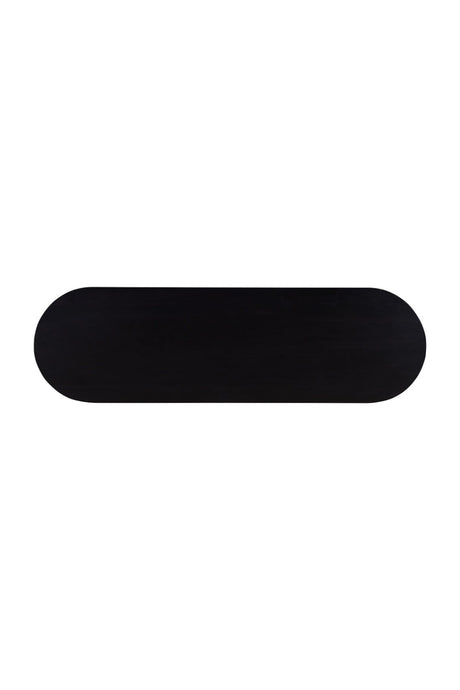 Modern European furniture - Black Acacia Console Table - www.oroa.com