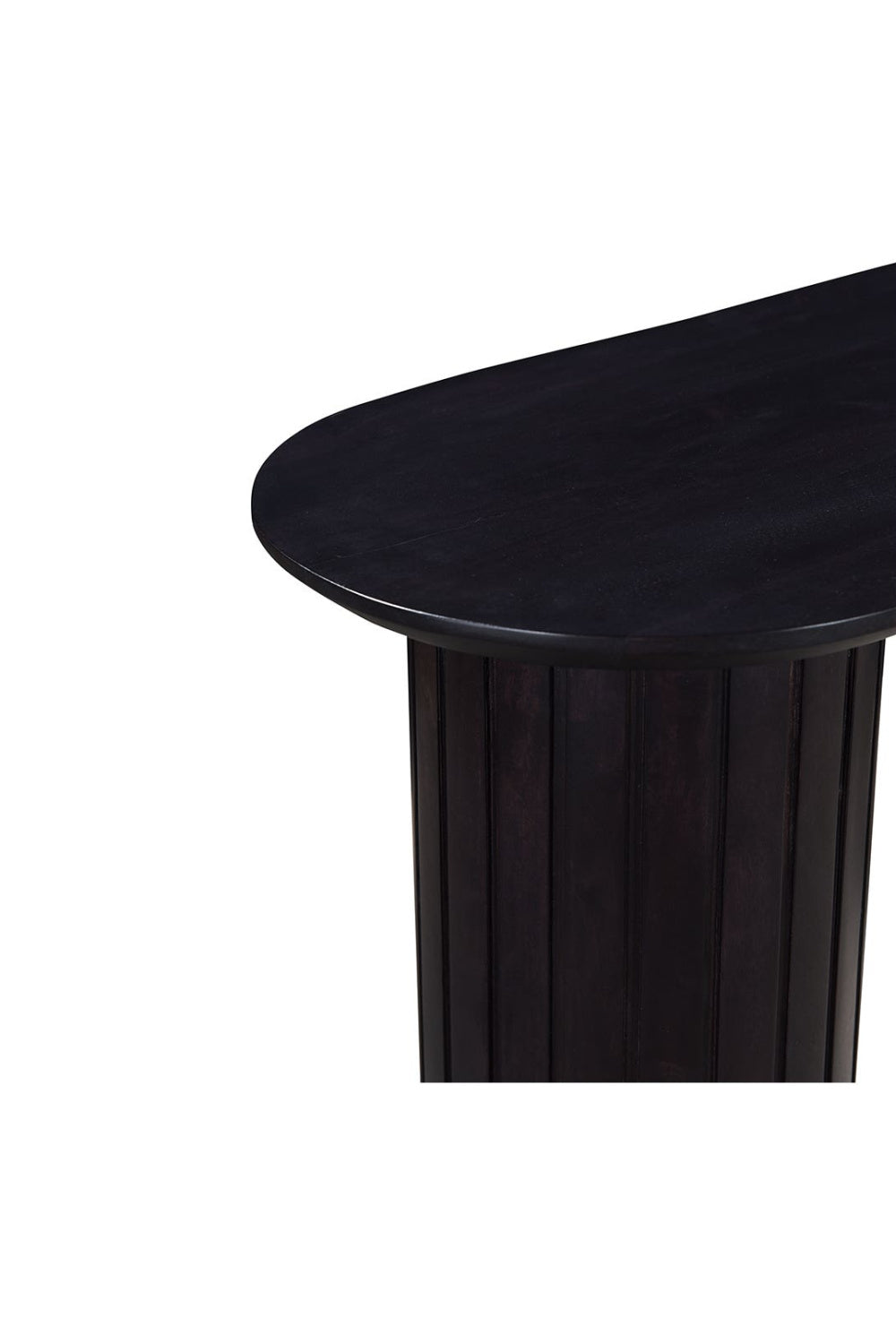 Modern European furniture - Black Acacia Console Table - www.oroa.com