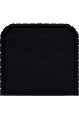 Modern European furniture - Black Acacia 2-Drawer Nightstand - www.oroa.com