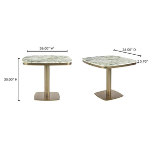 Modern European furniture - Green Onyx Marble Coffee Table - www.oroa.com