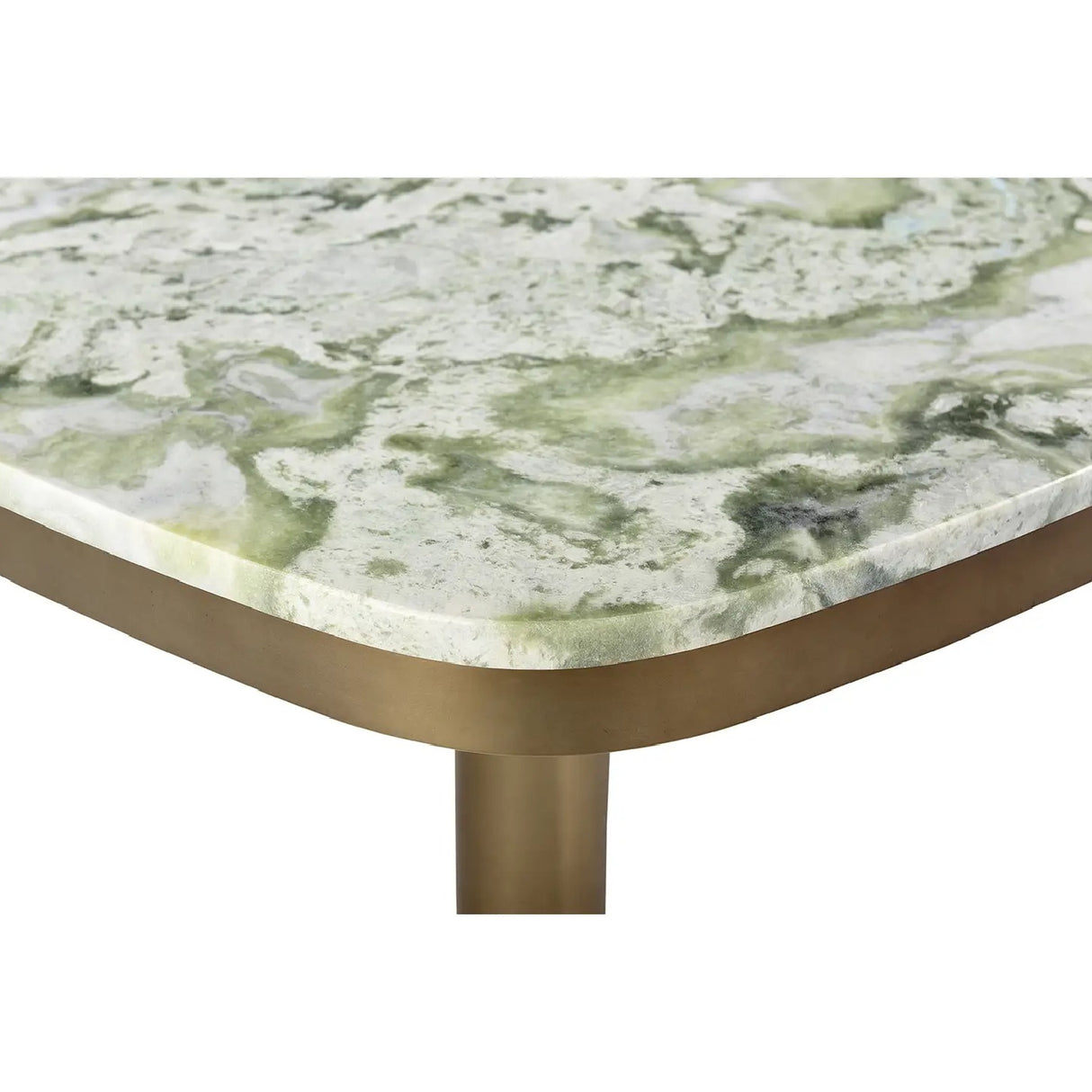Modern European furniture - Green Onyx Marble Coffee Table - www.oroa.com