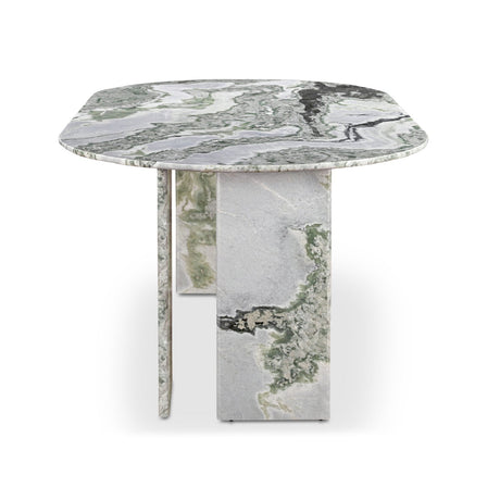 Modern European furniture - Green Onyx Marble Dining Table - www.oroa.com