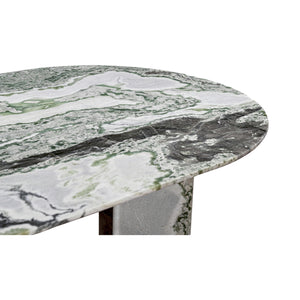 Green Onyx Marble Dining Table | Novi Living Celia | Oroa.com