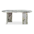 Modern European furniture - Green Onyx Marble Dining Table - www.oroa.com