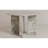 Modern European furniture - Green Onyx Marble Dining Table - www.oroa.com