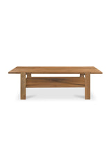 Sandblasted Mango Wood Coffee Table | Novi Living Workshop | Oroa.com