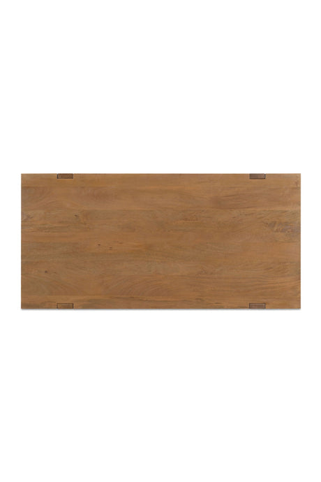 Sandblasted Mango Wood Coffee Table | Novi Living Workshop | Oroa.com